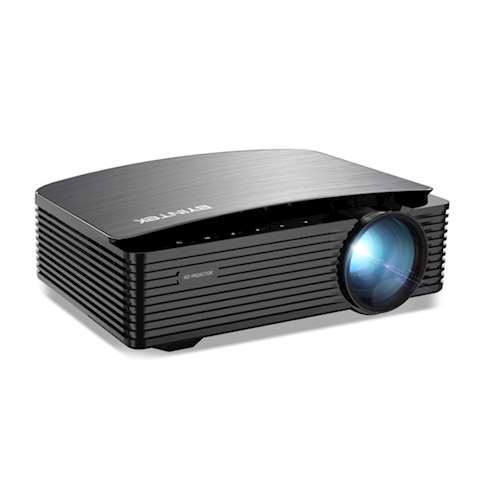 პროექტორი BYINTEK MOON K25 Basic Full HD 3500 ANSI Home Theater Projector, LED, Multimedia Presentation System, Electronic Focus, Black